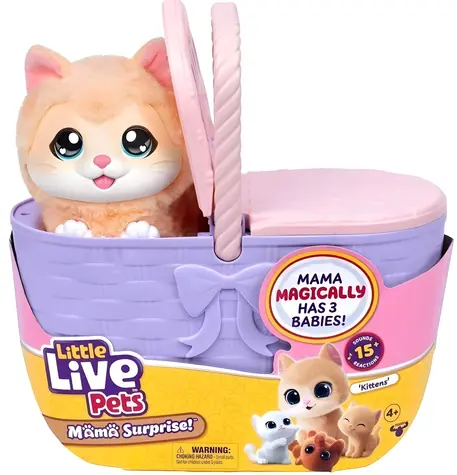 COBI Figurka Little Live Pets Mama Surprise! Mini kotě / Interaktivní hračka