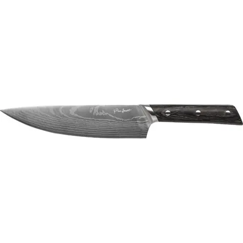 Lamart Hado Nůž kuchařský 20 cm stříbrno-černá / nerez, packawood