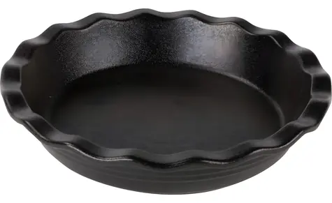 Lamart LT9214 černá / Zapékací mísa / kulatá / keramika / 1,2 l