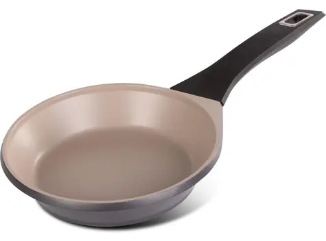 Lamart Elyse LT1296 černá/hnědá / Pánev / 20 cm / hliník / nepřilnavý povrch