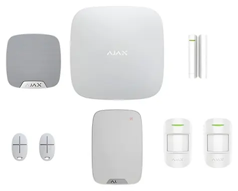Ajax SET Rodina 4G bílá / Sada zabezpečovacího systému