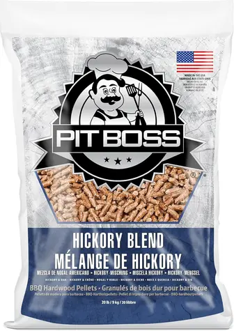 PIT BOSS Dřevěné pelety Hickory / Grilovací pelety / 9 kg