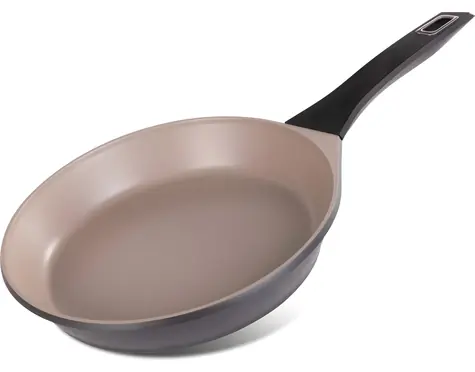 Lamart Elyse LT1299 černo-hnědá / Pánev / 28 cm / hliník / nepřilnavý povrch