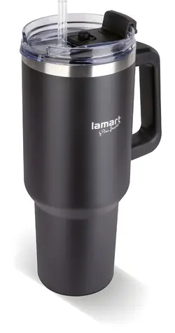 Lamart LT4088 Huge černá / Termohrnek / 1,2 l / nerez / plast