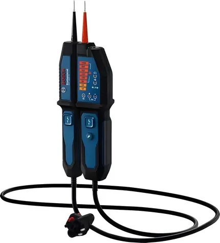 BOSCH GVT 1000-15 Professional / Zkoušečka napětí / 1000 V AC/DC / autotest / 2x baterie