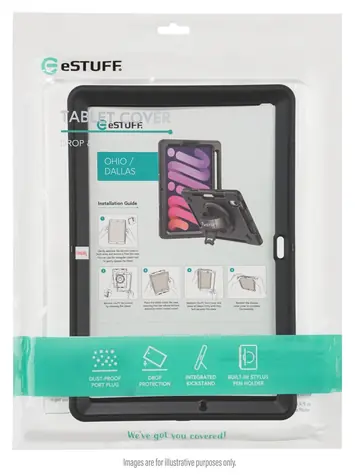 eSTUFF OHIO Defender černá / Pouzdro na tablet / pro Apple iPad 11. a 10. generace