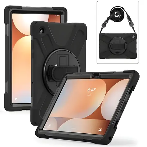 eSTUFF Galaxy Tab A11+ AUSTIN Defender černá / Pouzdro / pro Samsung Galaxy Tab A11+ / polykarbonát