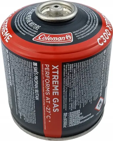 Coleman C300 Xtreme / Plynová kartuše