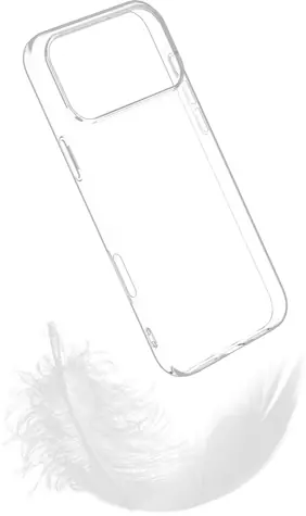 eSTUFF INFINITE VIENNA průhledná / Ochranný kryt / Apple iPhone 17 Pro Max / Recyklovaný TPU (GRS)