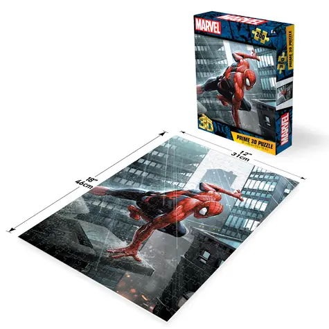 PRIME 3D Puzzle Marvel Spider-Man / 3D efekt / 300 dílků