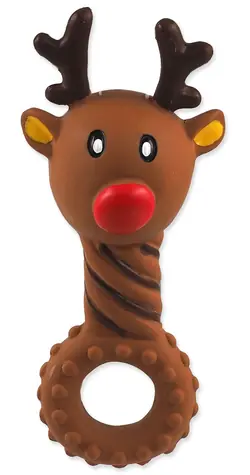 DOG FANTASY Winter Tale sob / Hračka pro psy / Latexová / Pískací / 14 cm