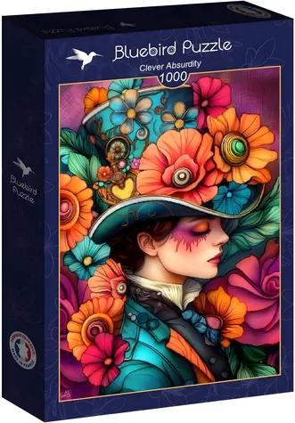 BLUEBIRD Puzzle Geniální nesmysl / 1000 dílků / 47,8 x 69 cm
