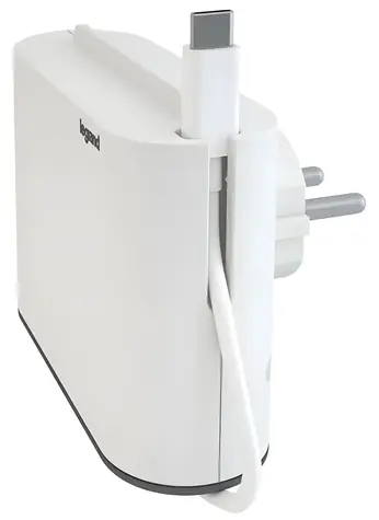 Legrand L049401 bílá / Rozbočovací zásuvka / 2× 2P + USB A + USB C / 230V / IP20