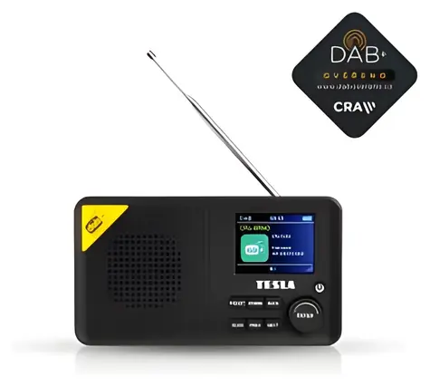TESLA Sound DAB65 / Rádio / DAB+ / 2200 mAh baterie