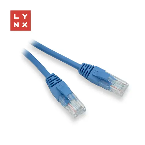 Lynx UTP patch kabel Cat5e modrý / Patch kabel / 5 m / CCA