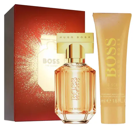Hugo Boss Boss The Scent For Her Parfémovaná voda 30 ml ~ parfémovaná voda 30 ml + tělové mléko 50 ml