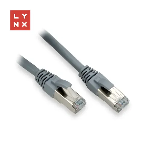 Lynx patch kabel FTP Cat6 5 m šedý / Patch kabel / FTP / RJ45