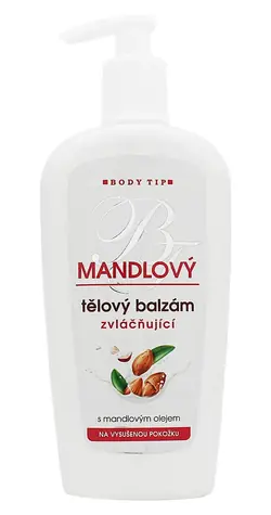 Vivaco Body Tip Tělový balzám s mandlovým olejem 300 ml