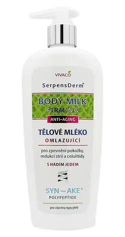 Vivaco SerpensDerm Omlazující tělové mléko s hadím jedem 400 ml