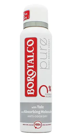 Borotalco Pure Deodorant sprej 150 ml