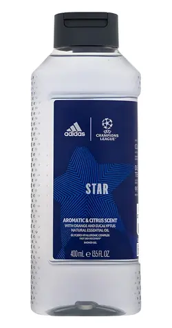 Adidas UEFA Champions League Star Sprchový gel 400 ml