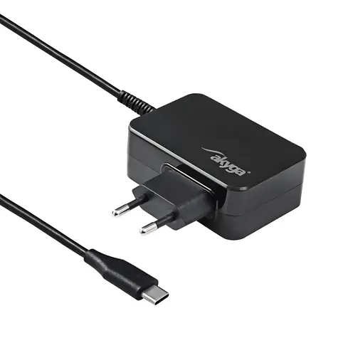Akyga AK-ND-82 černá / Napájecí adaptér / USB-C / 90 W / GaN / Power Delivery 3.0