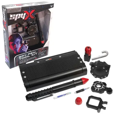 SPYX Špionážní sada s perem / Špionážní hračka / 6 nástrojů / od 6 let