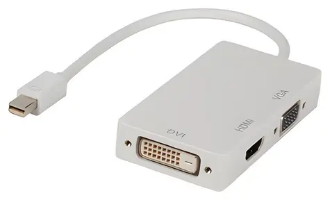 Valueline Multi adaptér mini DisplayPort / Redukce / DVI, VGA, HDMI