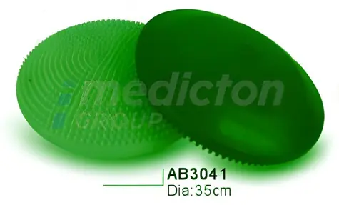 Gymy Air Cushion 35 cm zelená / Balanční čočka / Jednostranná / Proti bolestem zad