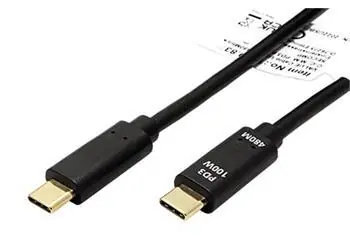 Value Kabel USB-C(M) - USB-C(M) černý / Kabel / USB 2.0 / PD 100W / 3 m