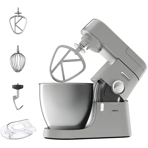 Kenwood Chef XL KVL4110S stříbrná / Kuchyňský robot / 1200 W / 6,7 l / planetární mixování