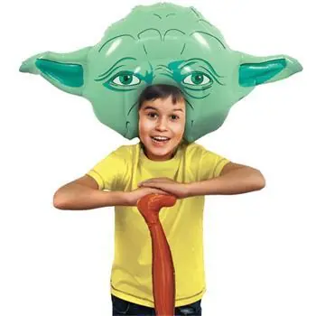 PRIME Nafukovací hlava Mistr Yoda / Star Wars