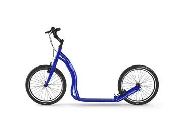 YEDOO Koloběžka Alloy DRAGSTR Y30 modrá / 20"/20" kola / Hliníkový rám