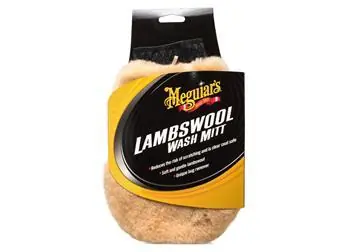 Meguiar's Lambswool Wash Mitt / Mycí rukavice / Pravá jehněčí vlna