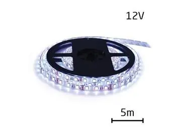 Tipa Geti / LED pásek / 3528 / 12V / 120 LED/m / IP20 / 9,6 W/m / bílá studená / 5 m