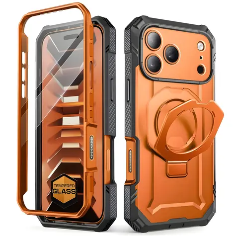Supcase Grip Pro Mag MagSafe oranžová / Ochranný kryt / Apple iPhone 17 Pro Max, 18 Pro Max / MagSafe