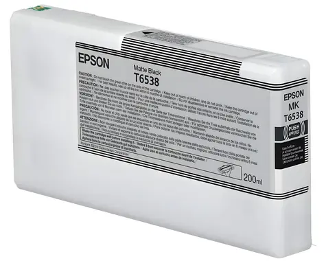 Epson T6538 matná černá / Inkoustová cartridge / originální / 200 ml / pro Stylus Pro 4900