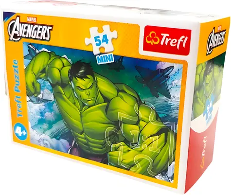 TREFL Puzzle Avengers: Hulk / 54 dílků / 20 x 13 cm