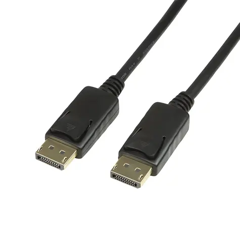 LogiLink DisplayPort 7,5 m černá / Kabel / DisplayPort 1.2 / 4096×2160 / 60 Hz