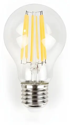 HQ LED žárovka Vintage A60 / Žárovka / E27 / 7,7 W / 1055 lm / 2700 K / Stmívatelná