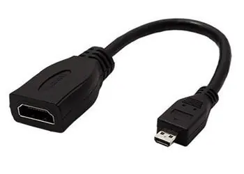 Value redukce HDMI A(F) - microHDMI D(M) 15cm / Redukce / High Speed / Ethernet