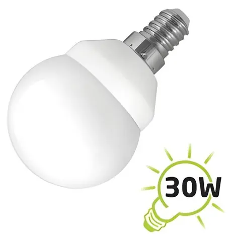 Tipa LED žárovka / E14 / 4W / B50 / 230V / teplá bílá