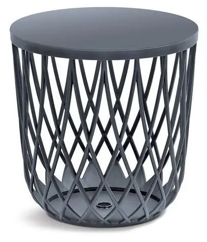 Prosperplast UNIQUBO antracit / Univerzální koš / 55 l / Plastové víko / 44,7 cm
