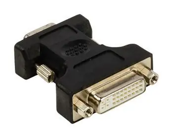 Valueline VGA (M) - DVI-I 24+5 (F) redukce / Redukce