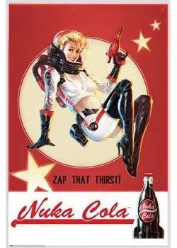 Plakát Fallout – Nuka Cola / Plakát