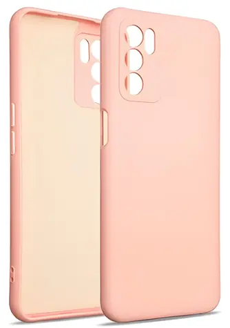 Beline Silicone Case růžová / Silikonový kryt / Oppo A16, A16s