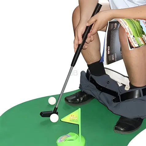 Golf na WC / Žertovný předmět