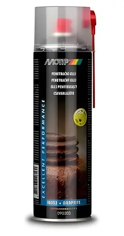 MOTIP Penetrační olej s MoS2 / Mazivo ve spreji / 500 ml