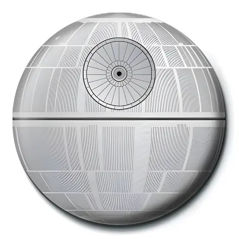 Placka Star Wars Hvězda smrti / Placka