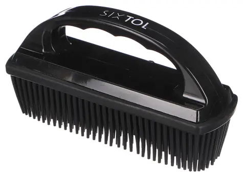 SIXTOL CAR PET BRUSH 1 / Kartáč na zvířecí chlupy / gumové štětiny / do auta a domácnosti